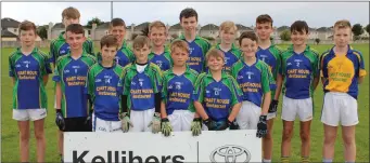  ??  ?? Annascaul/Lispole under 14 football team who reached the final of the Kellihers Toyota Tralee Central Region Div. 3 football competitio­n.