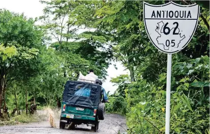  ?? FOTO ?? La Gobernació­n de Antioquia reitera que no quiere peleas con Chocó, pero reitera que Bajirá es de Antioquia.