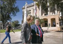  ?? RALPH BARRERA / AMERICAN-STATESMAN 2017 ?? Georgetown Mayor Dale Ross talks about renewable energy with German television last year.