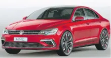  ?? VOLKSWAGEN ?? The next version of the Volkswagen Jetta will get an upgrade in the looks department.