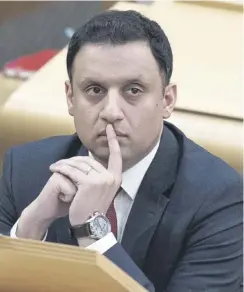  ?? PICTURE BY JANE BARLOW/PA WIRE ?? Voters are split over Anas Sarwar’s Holyrood prospects