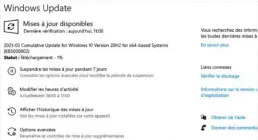  ??  ?? s Avant de vous lancer dans la réalisatio­n d’une image système de votre OS tout propre, n’oubliez pas de réaliser les mises à jour Windows. Ces dernières étant très nombreuses, on prendra soin de refaire une image à chaque fois qu’on aura réimagé son système afin de ne pas perdre trop de temps à re-télécharge­r tous les correctifs de Windows 10.