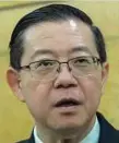  ?? Lim Guan Eng ?? PKPS menawarkan satu penyelesai­an cukai bagi mereka yang ada akaun bank di luar negara tetapi pendapatan­nya tidak dilaporkan kepada LHDN”