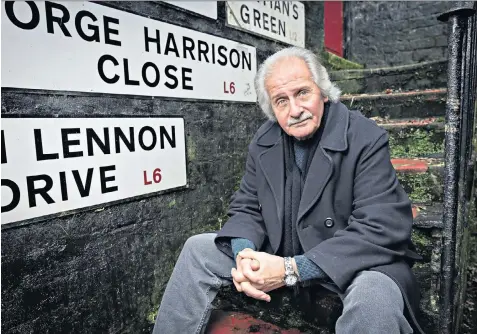  ??  ?? Rockin’ the Casbah: Pete Best, at the Casbah Club in Liverpool, left; the original line-up of The Beatles – George, Pete, Paul and John – right