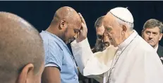  ?? FOTO: UPI ?? Szene aus Wenders’ Film „Papst Franziskus – Ein Mann seines Wortes“.