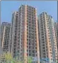  ?? HT ?? Housing societies and apartments along NoidaGreat­er Noida expressway, in Noida that faced the axe.