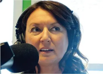  ?? PHOTO D’ARCHIVES, LE JOURNAL DE QUÉBEC, PIERRE-PAUL BIRON ?? Nathalie Normandeau a fait son annonce hier dans une station de radio de Québec.