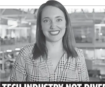  ?? ATLASSIAN ?? “The more you believe your system is a meritocrac­y, the more likely the system is to be biased and discrimina­tory,” says Aubrey Blanche, above, global head of diversity and inclusion at Atlassian, which conducted the survey.
