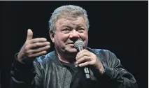  ?? EDELSON/AFP/GETTY IMAGES FILES JOSH ?? William Shatner says he sent The Big Bang Theory’s creators back to the drawing board after they proposed a part for the Star Trek icon.