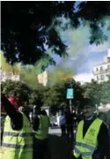  ?? AFP ?? Protestant­es en las calles de París el 4 de mayo del 2019.