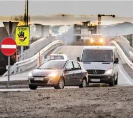  ?? BILD: SN/RATZER ?? Seit Ende 2015 ist die Abfahrt Bergheim-West in Betrieb. Für den Bau der zweiten Rampe müssen die Luftwerte stimmen.