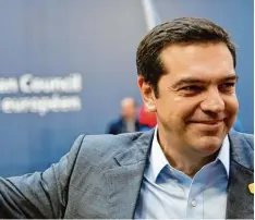  ?? Foto: Julien Warnand, dpa ?? Der griechisch­e Premiermin­ister Alexis Tsipras will bis August 2018 keine Hilfe mehr der Gläubiger benötigen. Und er könnte es schaffen.