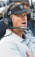  ??  ?? Jon Gruden