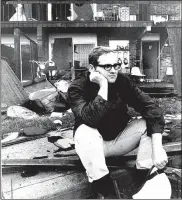  ??  ?? This photo by photograph­er Bob Doty ran in the Journal Herald on May 10, 1969. The unnamed man is sitting at the Colony of Kettering apartments two days after a powerful tornado struck Kettering and Beavercree­k Twp.