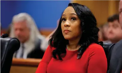  ?? Alex Slitz/Reuters ?? Fulton county district attorney Fani Willis attends a hearing on the Georgia election interferen­ce case, March 1, 2024, in Atlanta. Photograph: