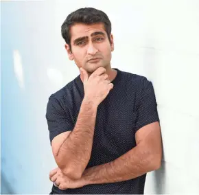  ?? CHRIS PIZZELLO/INVISION/AP ?? Actor-comedian Kumail Nanjiani stars with Issa Rae in the new Netflix comedy “The Lovebirds.”