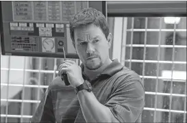  ?? DAVID LEE/SUMMIT VIA AP ?? Mark Wahlberg in a scene from “Deepwater Horizon.”