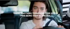  ??  ?? In the PR film that rolled out online, Callum, the driving teenager, tis trying to impress his girl by speeding over loud cool music. But his attempts are quickly shut down by some epic opera and oldschool-but-not-in-a-good-way pop. The video ends with...