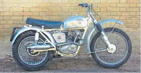  ??  ?? Around 25 Comerford Cubs survive and Andy Tiernan Motorcycle­s is currently offering this one for £2650.