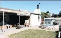  ??  ?? The home to be auctioned by Rawson Auctions Western Cape includes an outdoor braai area and splash pool.