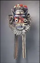  ?? COURTESY CARLOS MUSEUM ?? Among the Carlos Museum’s permanent collection is this Von Gla Mask from Liberia.