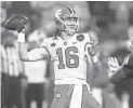  ??  ?? Clemson quarterbac­k Trevor Lawrence throws a pass against Pittsburgh during the ACC championsh­ip game Saturday in Charlotte, N.C.