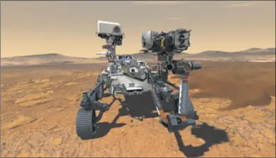  ??  ?? ROVER Amerikanci su jučer na Mars uputili novo vozilo, koje stoji čak 2,2 milijarde dolara