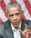  ??  ?? Barack Obama. Un paquete para él fue intercepta­do el miércoles.