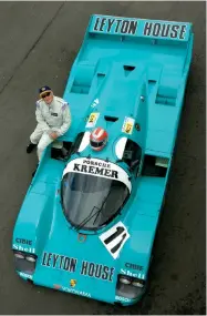  ??  ?? Acima
John Watson com o Porsche 962 Leyton House de 1987. Sua experiênci­a na era de ouro do Grupo C é quase inigualáve­l.