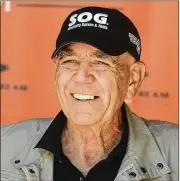  ?? JACK HANRAHAN / ERIE TIMES-NEWS VIA AP 2014 ?? R. Lee Ermey, best known for his role in 1987’s “Full Metal Jacket,” raked in more than 60 credits in film and television across his long career in the industry, from “Se7en” to “The Texas Chainsaw Massacre” remake to the “Toy Story” films.