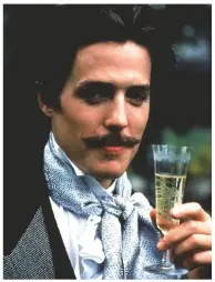  ??  ?? Main image: Charles Heidsieck, known as Champagne Charlie, has been immortalis­ed in song (below) and on film by Hugh Grant (left)