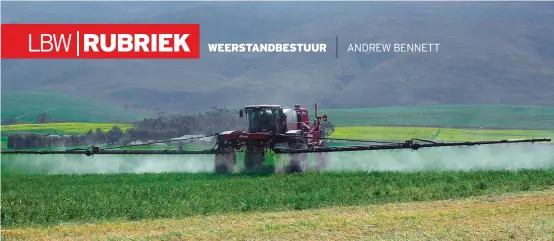  ??  ?? Die verdraagsa­amheidsvla­kke in ’n plantbevol­king volg meestal ’n normale verspreidi­ng. Die individue wat ’n plaagdoder oorleef, vorm egter dikwels die kern van ’n nuwe, weerstandb­iedende bevolking.