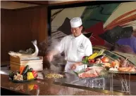  ??  ?? Teppanyaki