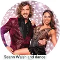  ??  ?? Seann Walsh and dance partner Katya Jones