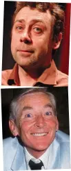  ?? Pictures: REX ?? Torment: Comedians Sean Hughes (top) and Kenneth Williams