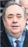  ??  ?? INVESTIGAT­ION
Alex Salmond