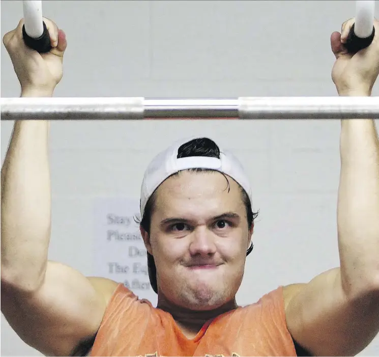  ?? ERROL MCGIHON ?? Chin-ups require proper technique to be effective. Keep your chest high throughout, don’t flex your wrists, and maintain tension in your bottom half.