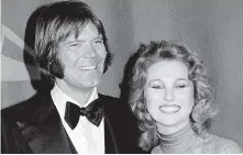  ?? THE ASSOCIATED PRESS ?? Campbell and Tanya Tucker in 1979.