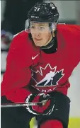 ?? DAVE ABEL/FILES ?? Lawson Crouse, who has twice represente­d Canada at the world juniors, was acquired by the Arizona Coyotes on Thursday.
