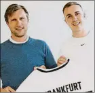  ?? ?? Götze, presentado por el Eintracht Frankfurt