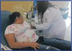  ?? ?? Hacen llamado a campechano­s para participar en esta campaña de donación voluntaria y altruista de sangre