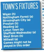  ??  ?? WHAT WILL BE THE FIXTURES FOR THE OPENING WEEKEND?