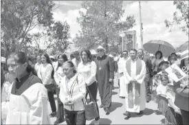  ?? ?? En la Catedral de Cuenca se celebró la Eucaristía de fiesta en honor a la patrona de la Arquidióce­sis de Cuenca, la Inmaculada Concepción.