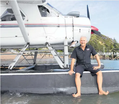  ?? Photo / Ivor Wilkins ?? Chris Sattler, of Auckland Seaplanes.