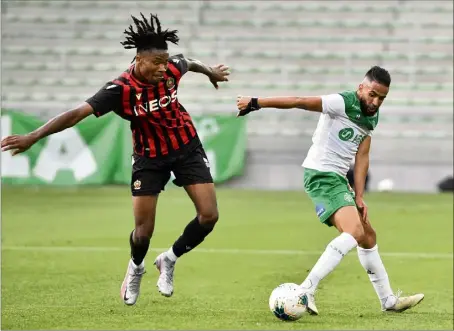  ?? (Photo AFP) ?? Buteur contre Saint-Etienne, Thuram sera de nouveau titularisé dans l’entrejeu aux côtés de Schneiderl­in et Lees-Melou.