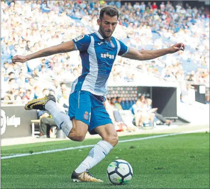  ??  ?? Leo Baptistao, listo para jugar ante el Alavés Sólo se ha perdido un partido de Liga de los 29 disputados