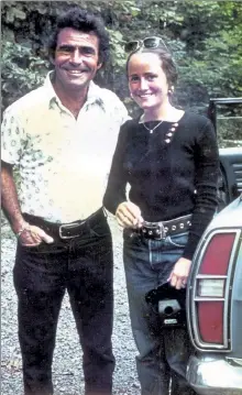  ?? AP ?? Rod Serling and his daughter, Anne, in a photo believed to have been taken in 1974.