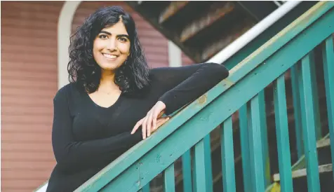  ?? MARJO WRIGHT ?? Playwright Zahida Rahemtulla's The Frontliner­s, a story inspired by her time working with Syrian refugees, is one of 12 presentati­ons at this year's rEvolver Festival. The festival runs from May 19-June 6.