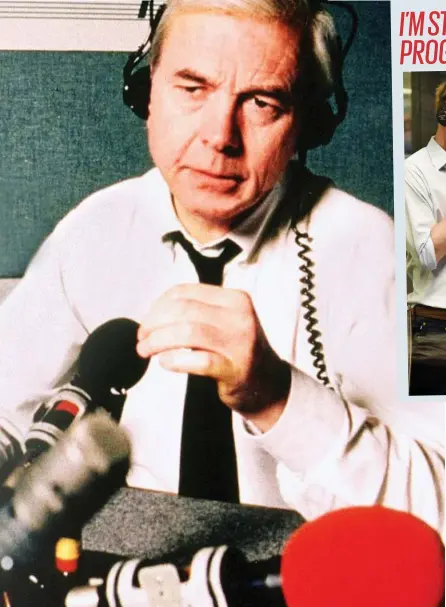  ??  ?? King of the airwaves: John Humphrys jumped at the chance to join the Today team in the Eighties