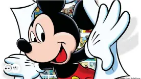  ??  ?? The German-language Mickey Mouse comic books appeared 70 years ago